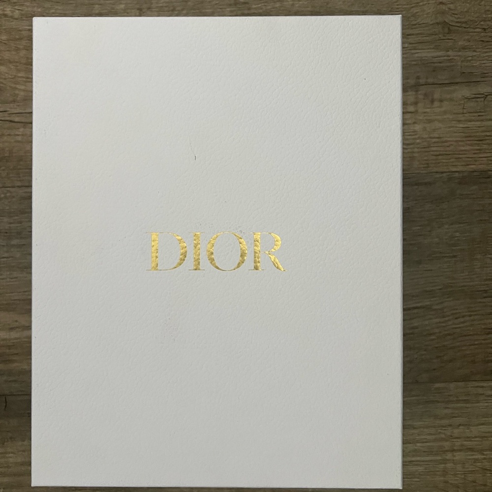Dior White and Gold Box